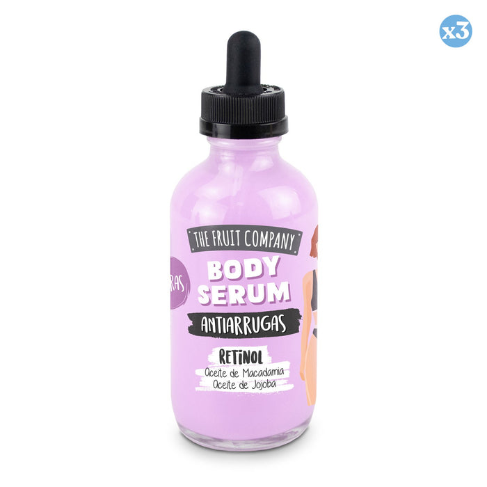 Pack 3x - BODY SERUM CON RETINOL ESPECIAL ESCOTE - MORAS 118 ML TFC - The Fruit Company - 2