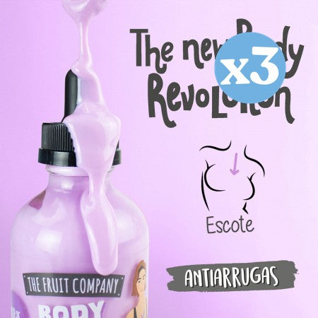 Pack 3x - BODY SERUM CON RETINOL ESPECIAL ESCOTE - MORAS 118 ML TFC - The Fruit Company - 3