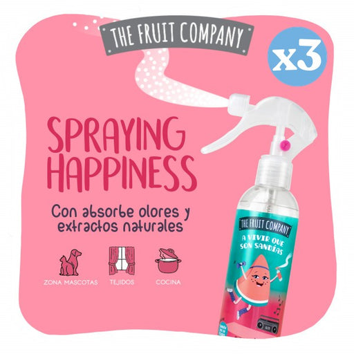 Pack 3x - Ambientador Spray Multiusos - The Fruit Company - 2