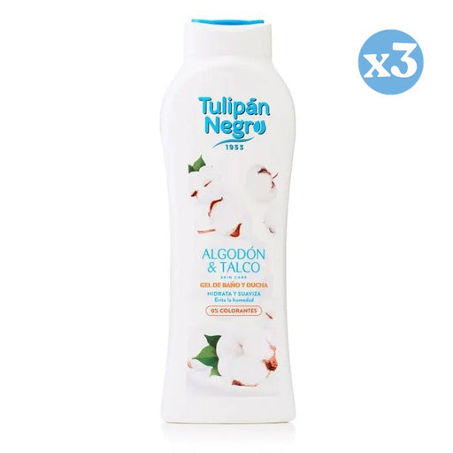 Pack 3x - Gel algodón y talco - Tulipan Negro - 1