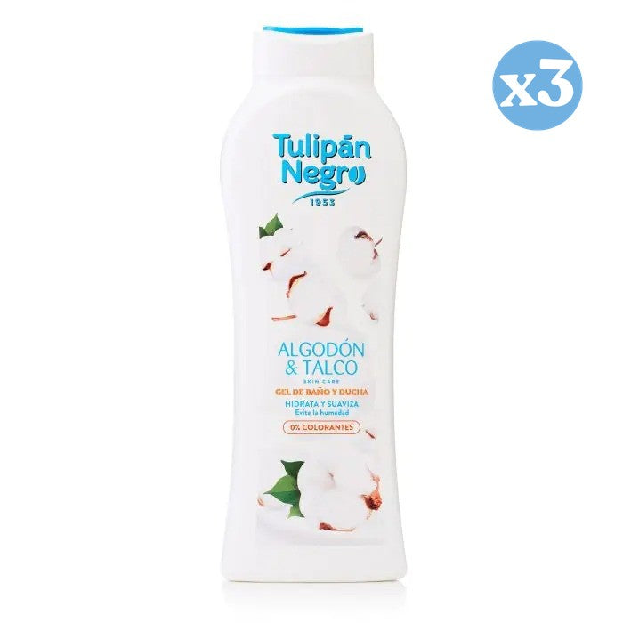 Pack 3x - Gel algodón y talco - Tulipan Negro - 1
