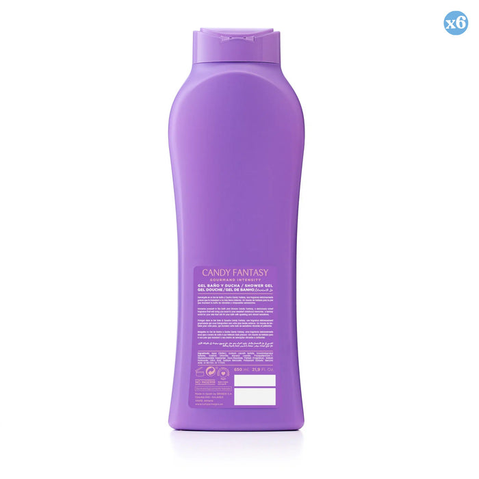 Pack 6x: Gel de Baño Candy Fantasy 650ml - Tulipan Negro - 2