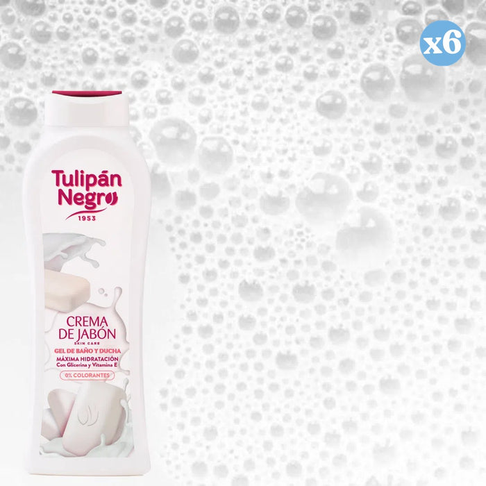 Pack 6x - Gel de baño crema de jabón - Tulipan Negro - 2