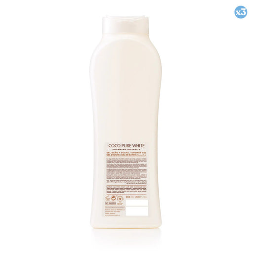 Pack 3x - Gel coco pure white - Tulipan Negro - 1