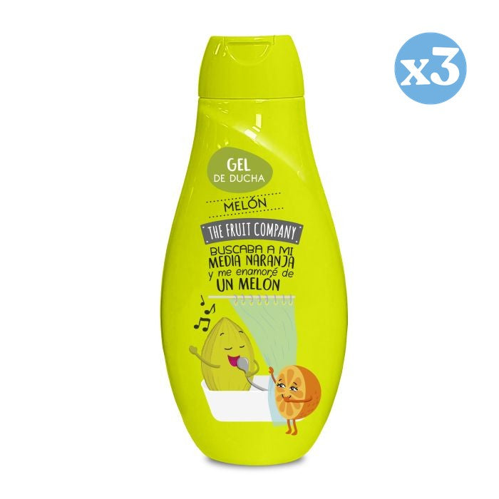 Pack 3x - Gel de Ducha Melón - The Fruit Company - 1