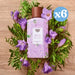 Pack 6x - Colonia Floral Lilas de Italia : 500 ML - Tulipan Negro - 2