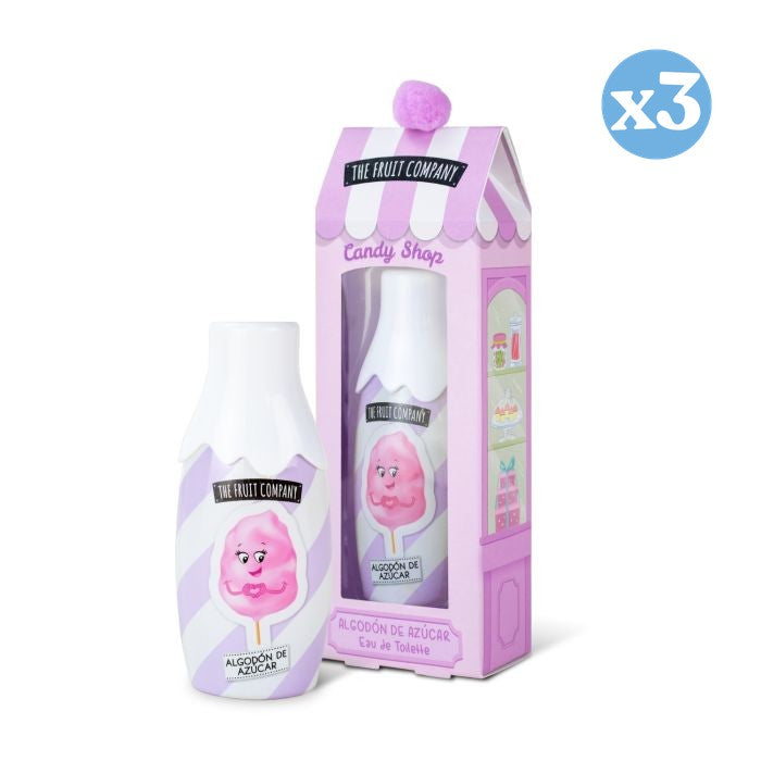 Pack 3x - Candy Edition Colonia Algodón de Azúcar - The Fruit Company - 1