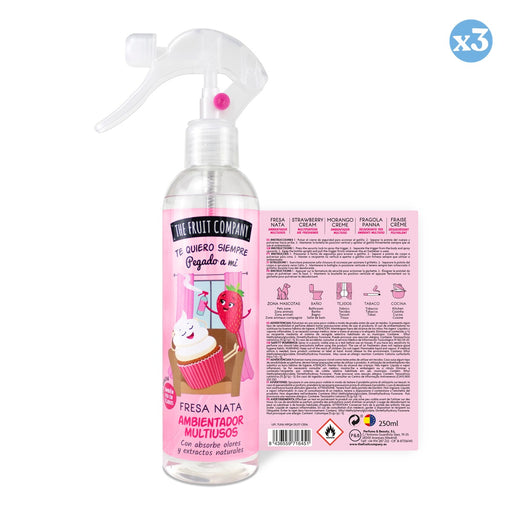 Pack 3x: Ambientador Multiusos en Spray - Distintos Aromas - The Fruit Company - 1