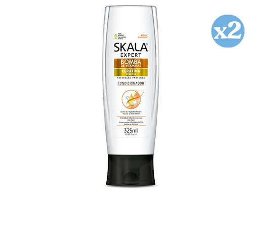 Pack 2x: Acondicionador Bomba Vitaminas Keratina 325ml - Skala - 1