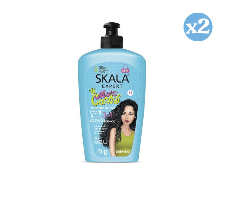 Pack 2x: Crema para Peinar Mais Cachos 250gr - Skala - 1