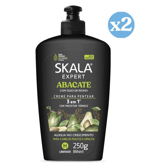 Pack 2x - CREMA PEINAR BOMBA VITAMINAS ABACATE 250GR - Skala - 1
