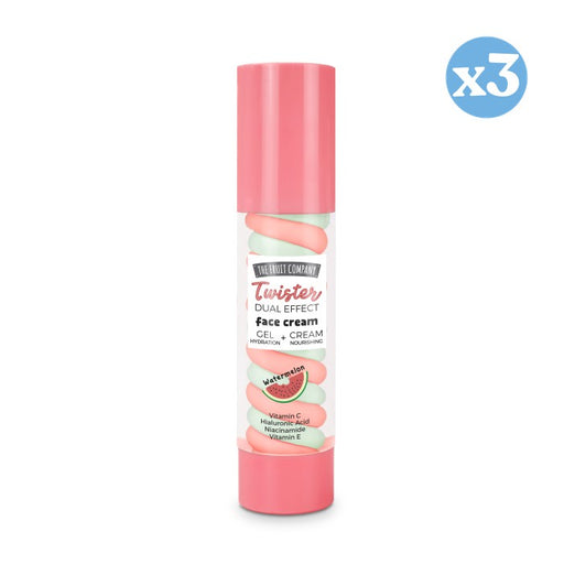 Pack 3x: Twister Dual Effect Face Cream 50 gr - The Fruit Company - 1