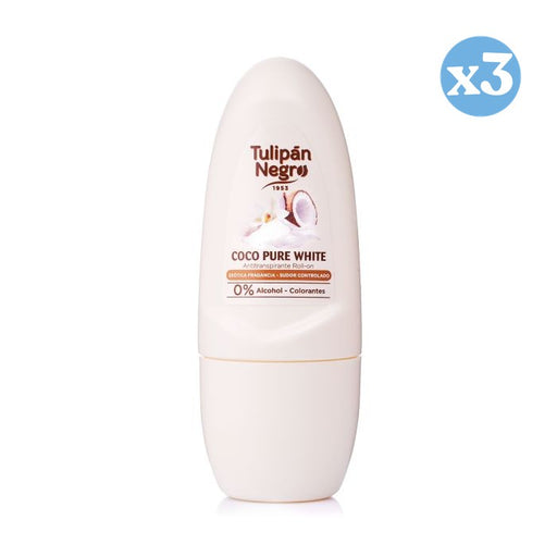 Pack 3x - Desodorante Roll on Coco Pure - Tulipan Negro - 1