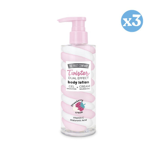 Pack 3x: Twister Dual Effect Body Lotion 200 gr - The Fruit Company - 1