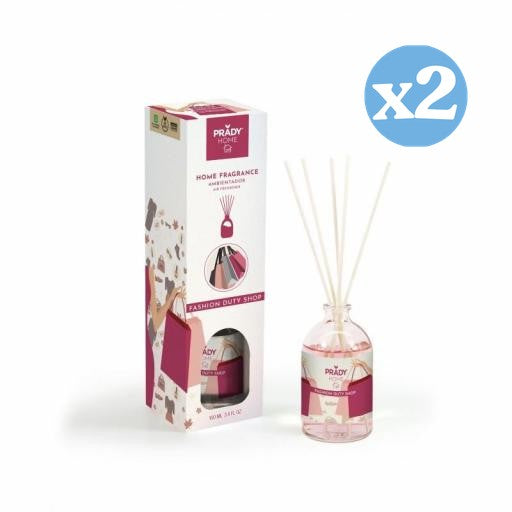 Pack 2x - MIKADO AMBIENTADOR FASHION DUTY SHOP 100ML - Prady - 1