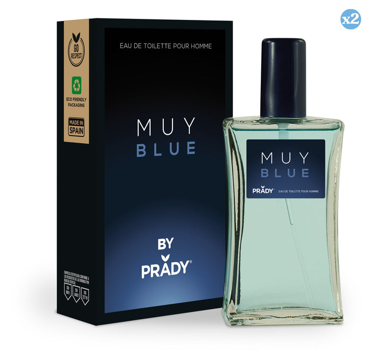 Pack 2x - COLONIA MUY BLUE HOMME - Prady - 1