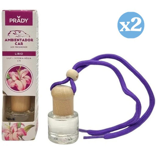 Pack 2x: Ambientador de Coche 6ml - Prady - 1