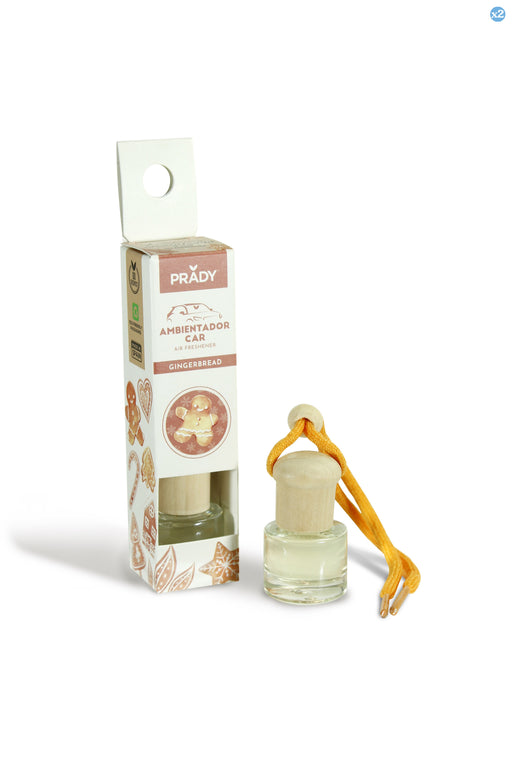 Pack 2x: Ambientador Coche Gingerbread 6 ml - Prady - 1