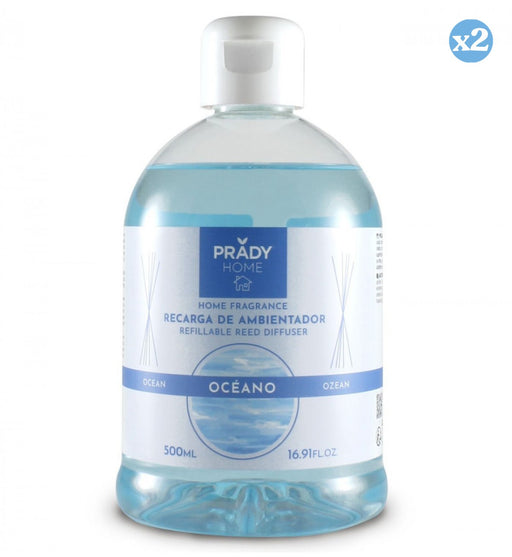 Recambio Mikado 500 ml | Ambientador en Formato Ahorro para Difusores con Varillas - Prady - 1