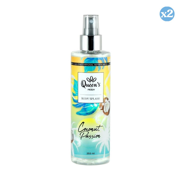 Pack 2x: Bruma Corporal Brillante con Aloe Vera  250ml - Prady - 1