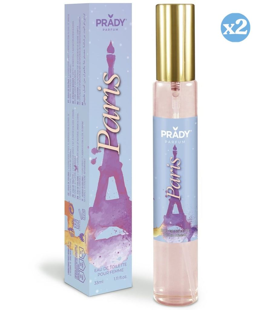 Pack 2x - EAU DE TOILETTE 33ML PARIS - Prady ♛ — Hola Princesa