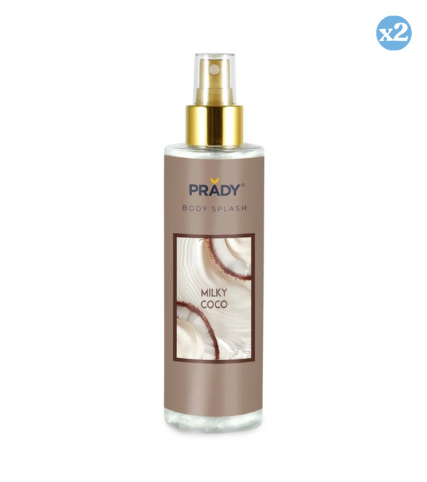 Pack 2x - BODY SPLASH MILKY COCO - FEMME - PRADY - Prady - 1