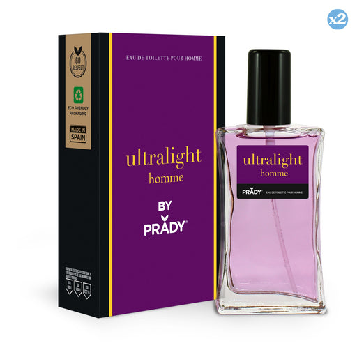 Pack 2x - COLONIA ULTRALIGHT HOMME - Prady - 1