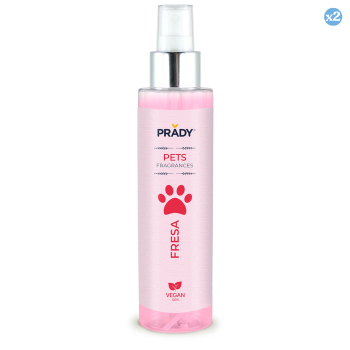 Pack 2x - PERFUME MASCOTA FRESA 150ML - Prady - 1