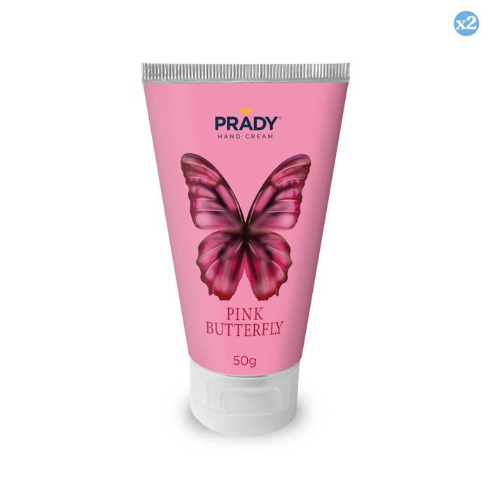 Pack 2x: Crema de Manos Pink Butterfly 50 gr - Prady - 1