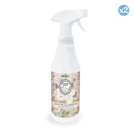 Pack 2x - AMBIENTADOR HOME SPRAY JARDIN DE GARDENIAS 700 ML - Prady - 1