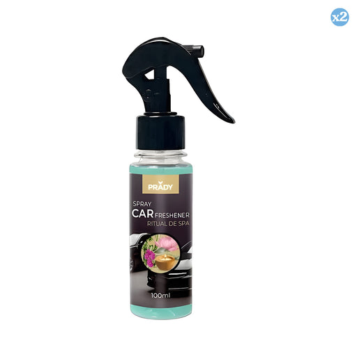 Pack 2x: Ambientador de Coche en Spray – 100 ml – Prady | 7 Aromas Frescos y Duraderos - Prady - 1