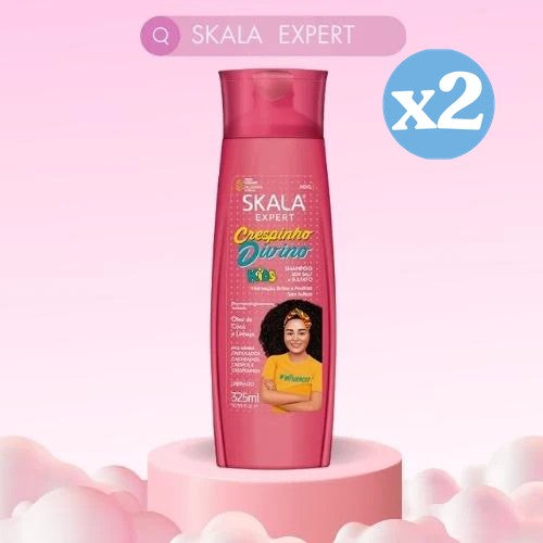 Pack 2x - champú Crespinho Divino 325ml Skala - Skala - 2