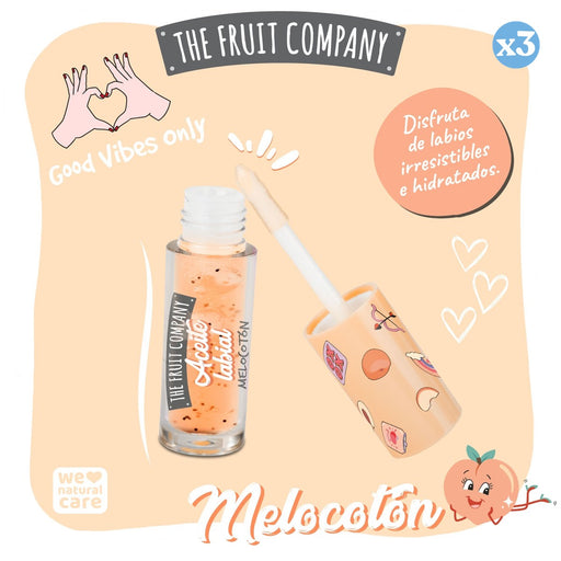 Pack 3x: Aceite Labial de Melocotón 3,6ml - The Fruit Company - 2