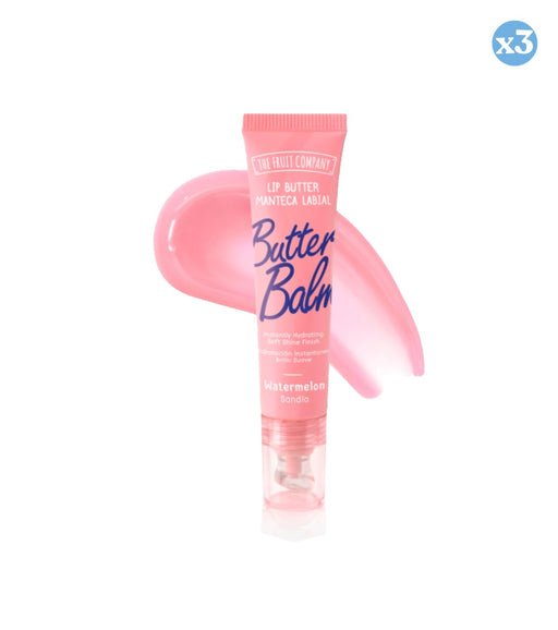 Pack 3x: Lip Butter Balm - The Fruit Company - 1