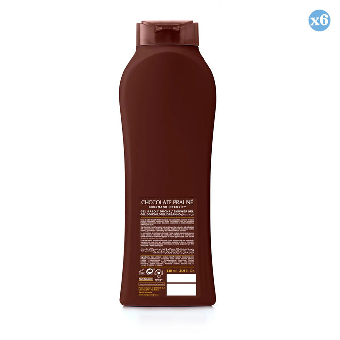 Pack 6x - Gel de Baño Tulipán Negro Chocolate Praliné 650 ml - Tulipan Negro - 3