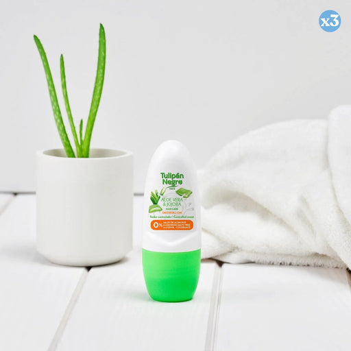 Pack 3x - DEO ROLL ON TULIPAN NEGRO ALOE Y JOJOBA 50 ML. - Tulipan Negro - 2