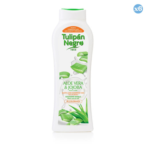 Pack 6x: Gel de Baño Aloe Vera 650 ml - Tulipan Negro - 1