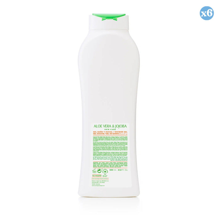 Pack 6x: Gel de Baño Aloe Vera 650 ml - Tulipan Negro - 2