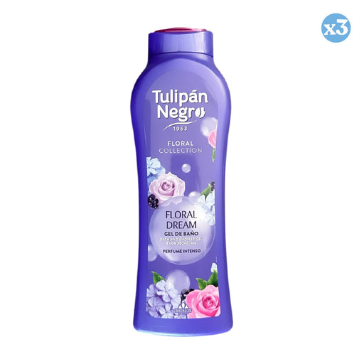 Pack 3x: Gel de Baño y Ducha Intense 550ml - Tulipan Negro - 1