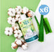 Pack 6x - BODY LOTION T.NEGRO ALOE, ALGODÓN Y ROSA M 400ML - Tulipan Negro - 2