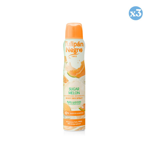 Pack 3x - Deo Spray Sugar Melon - Tulipan Negro - 1
