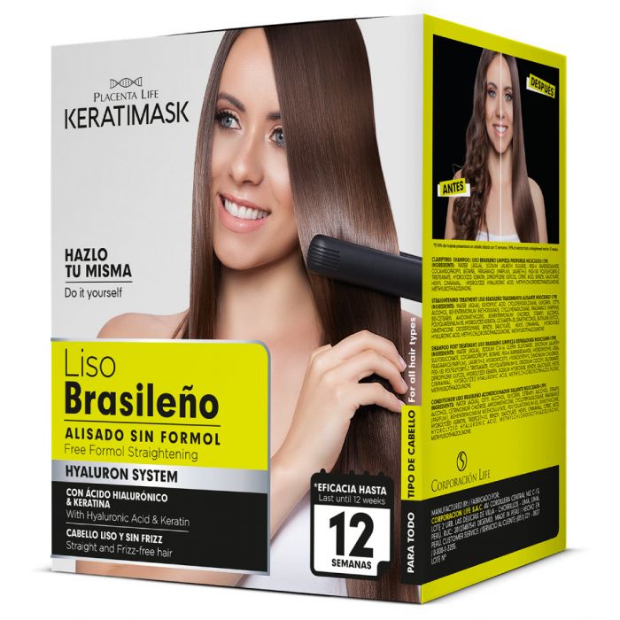 Alisado Brasileño Keratimask sin Formol - Be Natural - 1