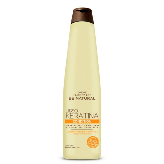 Acondicionador Lisso Keratina - Be Natural : 350ml - 1