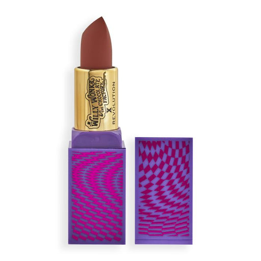 Willy Wonka Chocolate Lipstick - Make Up Revolution - 1