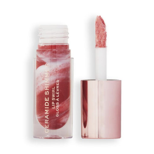 Festive Allure Shimmer Lip Swirl Glosses - Make Up Revolution: Out out red - 2