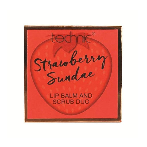 Bálsamo y Exfoliante de Labios - Technic Cosmetics : Strawberry Sundae - 1