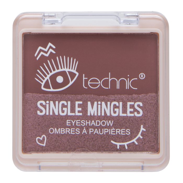 Single Mingles Sombra de Ojos - Technic Cosmetics : Kiss Chase - 1