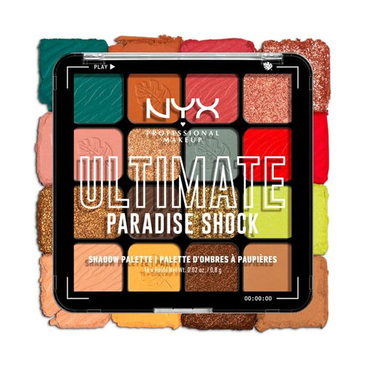 Ultimate Shadow Paleta de Sombras Paradise Shock - Nyx - 1