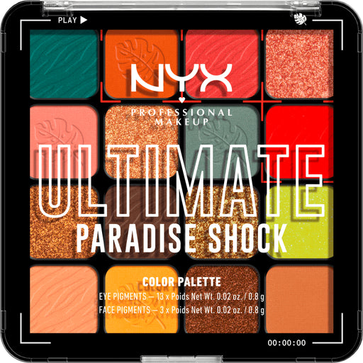 Ultimate Shadow Paleta de Sombras Paradise Shock - Nyx - 1