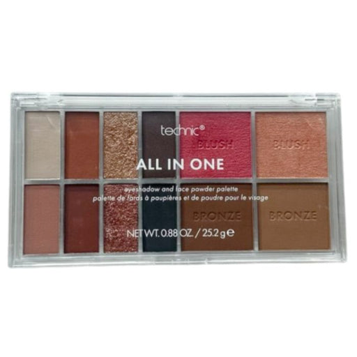 Paleta de Sombras y Rostro All in One - Technic Cosmetics - 1
